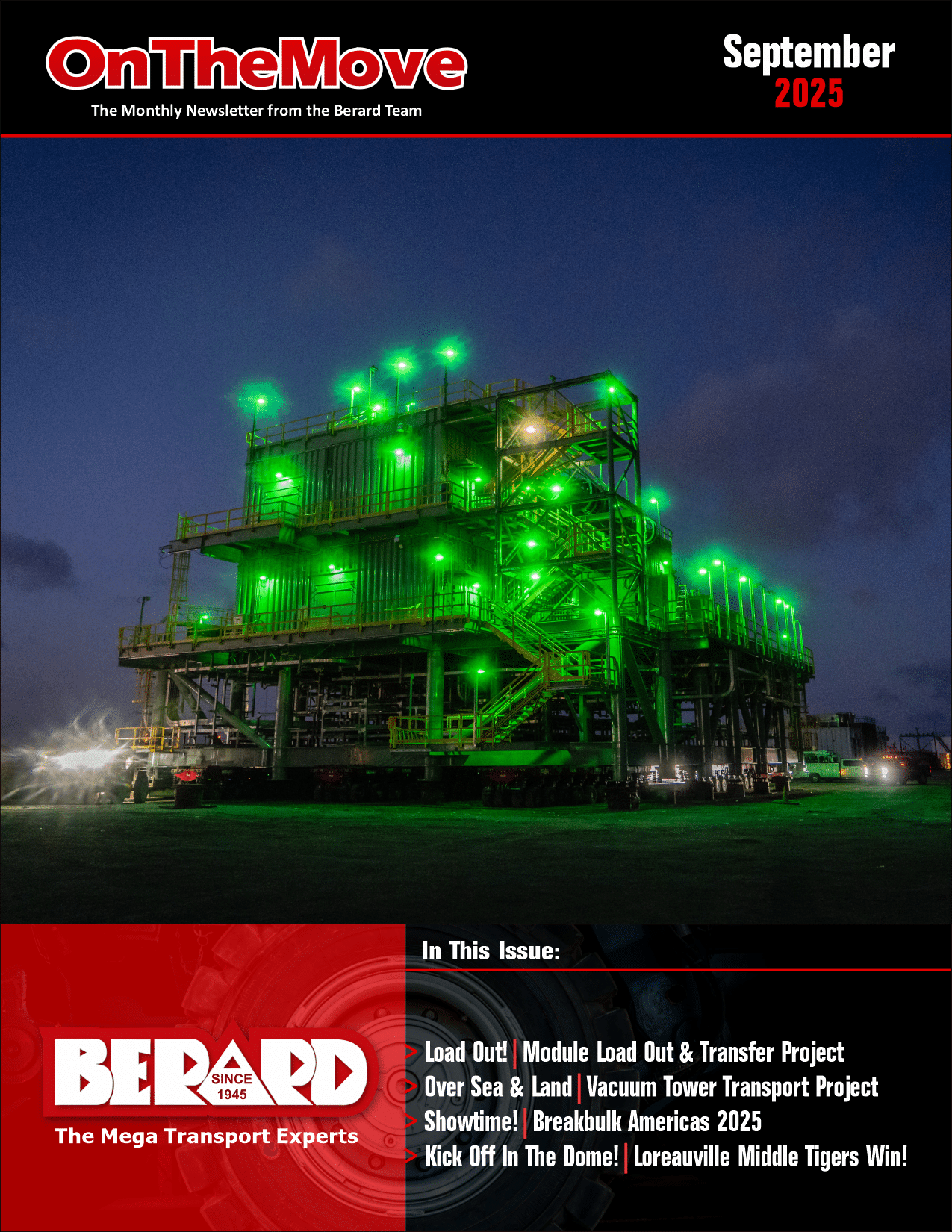 Berard - On The Move - Sept 2025