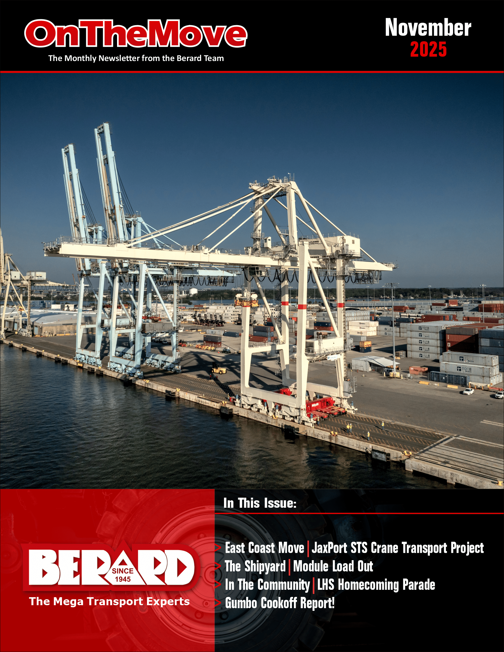 Berard - On The Move - Nov 2025