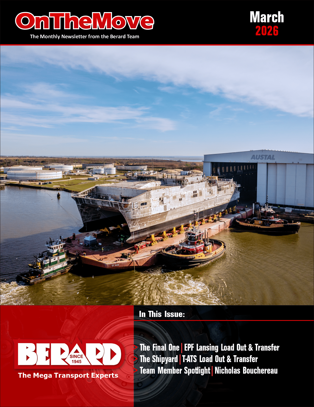 Berard - On The Move - March 2026